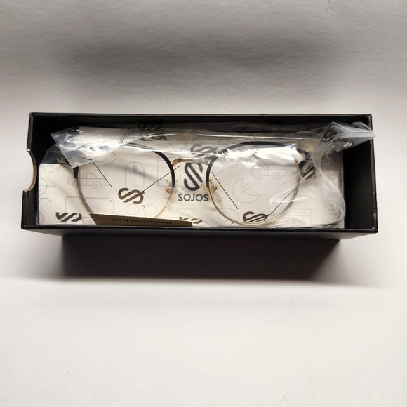 SOJOS Blue Light Blocking Glasses Small Cat Eye Women Computer Eyeglasses - Picture 13 of 15